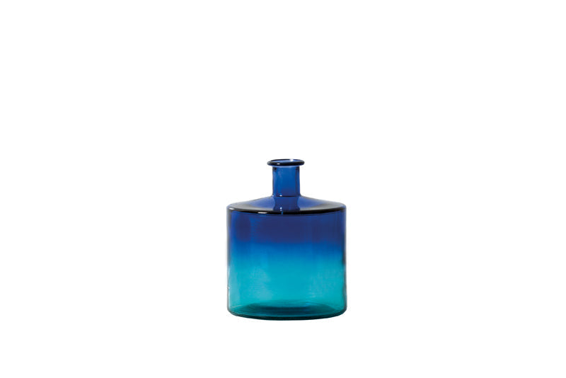 VASO cm 26 BICOLOR BLU/AZZURRO