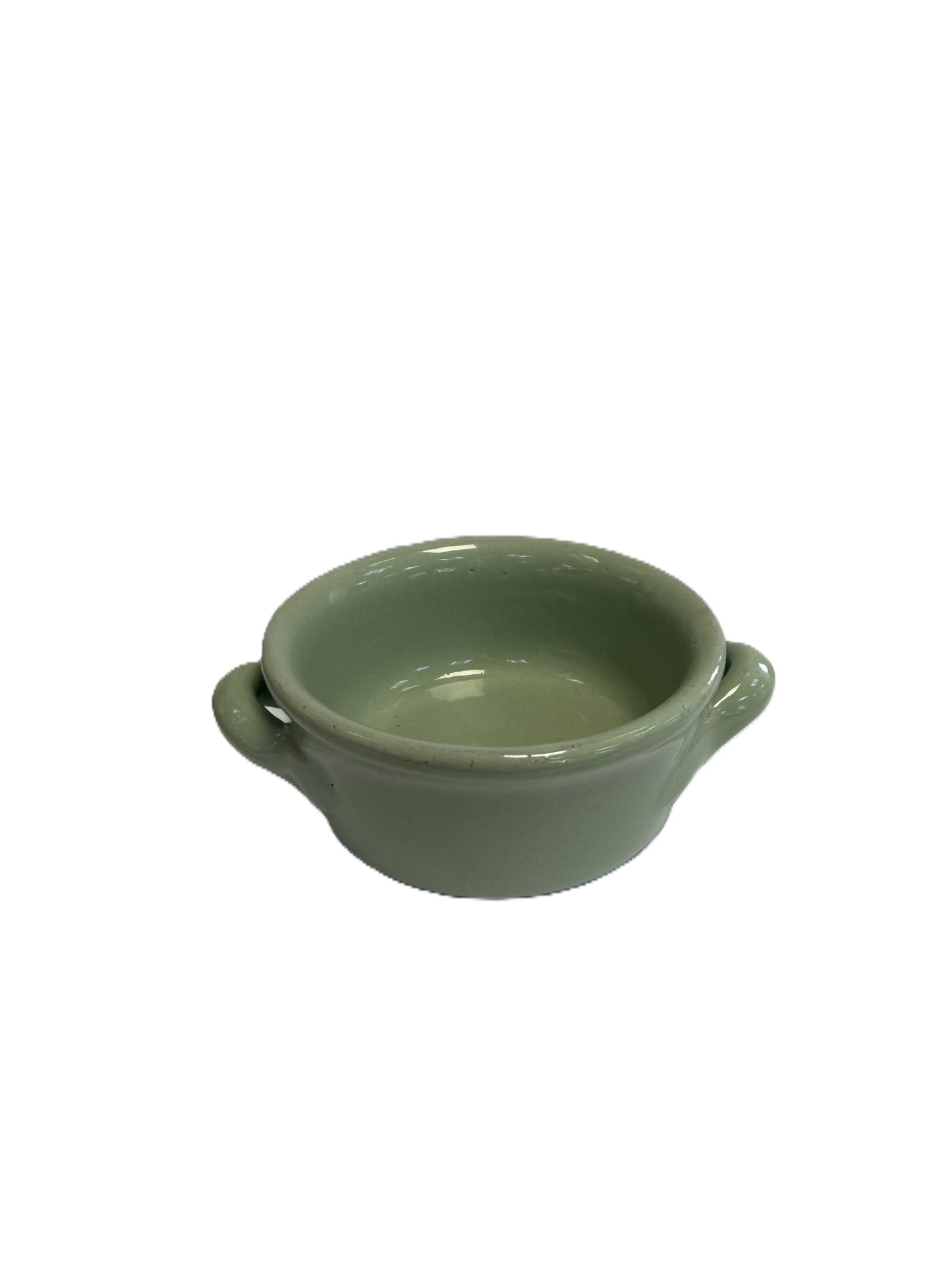 Coccio verde salvia senza coperchio ø 8 piatti