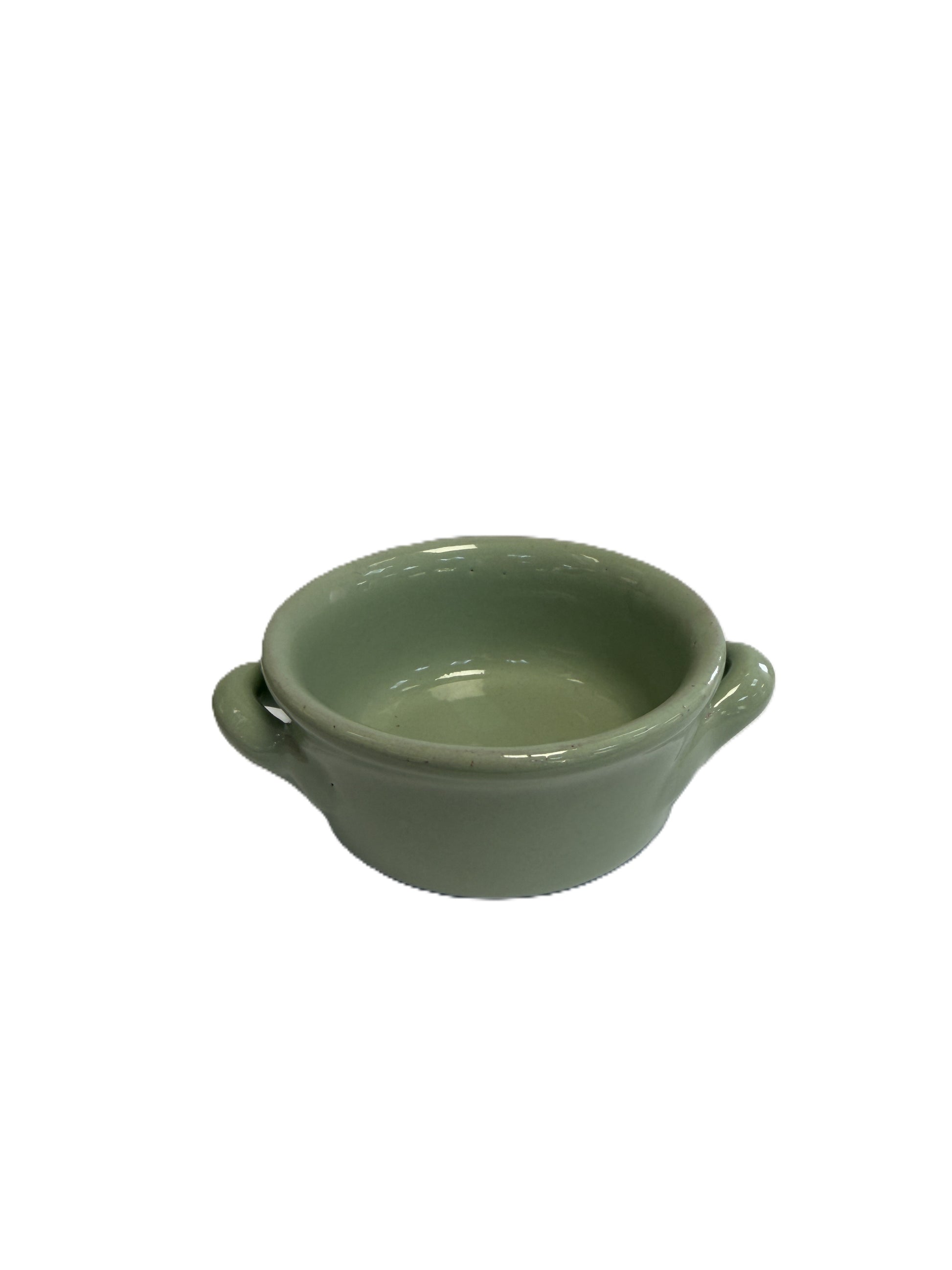 Coccio verde salvia senza coperchio ø 8 piatti