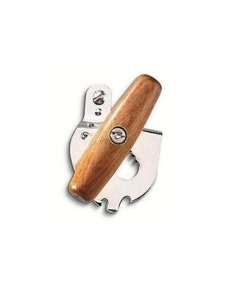 Apriscatole professionale con manico legno