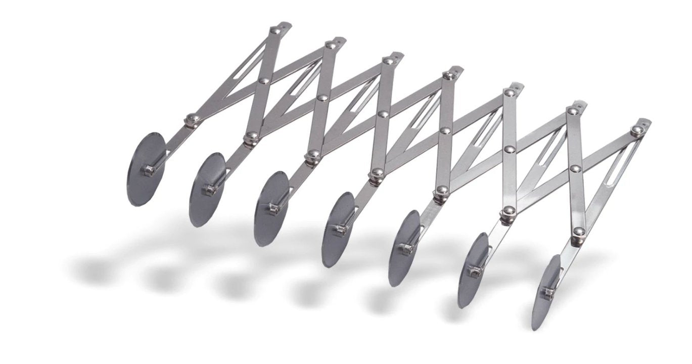 Tagliapasta regolabile inox 7 lame per cucina professionale e casa
