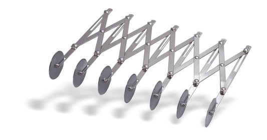 Tagliapasta regolabile inox 7 lame per cucina professionale e casa