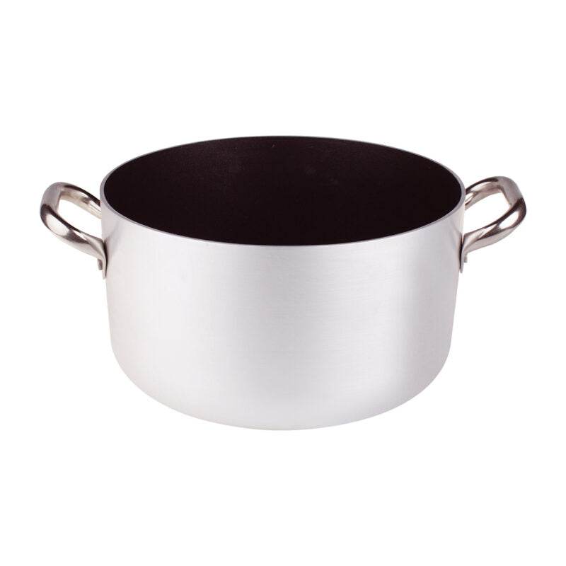 Casseruola alta alluminio 2/m antiaderente ø36 h16 articoli alluminio