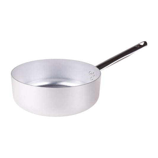 Casseruola bassa alluminio 1 manico ø 32 h10,5 articoli alluminio