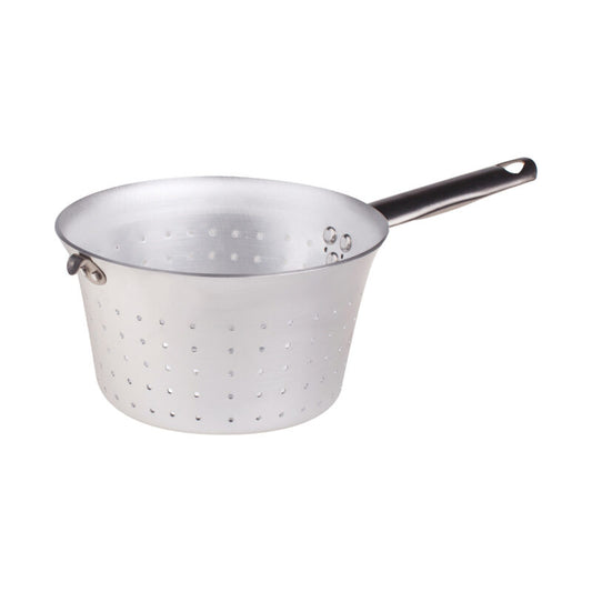 Conical aluminum colander with 1 handle ø 28 h 16