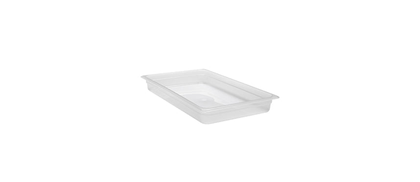 Vasca GN 1/2 in polipropilene cm 26,5X32,5 h 6,5 lt 3,9