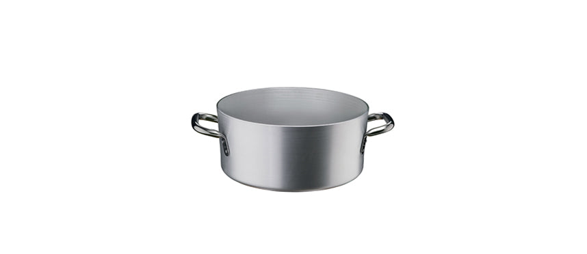 Casseruola bassa 2 manici impilabile Tender Alu Ø cm 32 h 10 lt 7,5