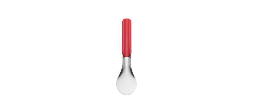 Spatola gelato manico plastica rosso cm 25