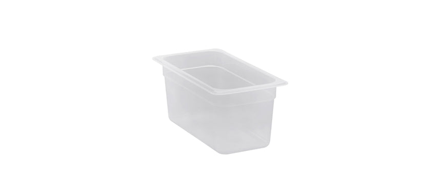 Vasca GN 1/3 in polipropilene cm 32,5X17,5 h 15 lt 5,4