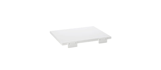 Tagliere cm 50x30 h 2 bianco con battente