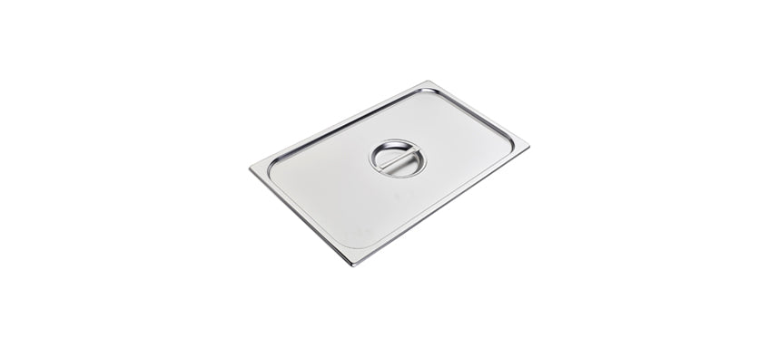 Coperchio per bacinella inox GN 1/1