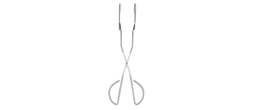 Pinza a forbice per grill inox cm 38