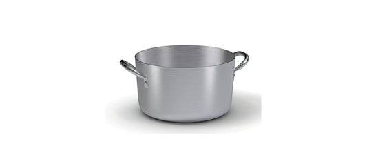 Alluminio casseruola media 2 manici 28 Ø cm 28 h 16,5 lt 9,2
