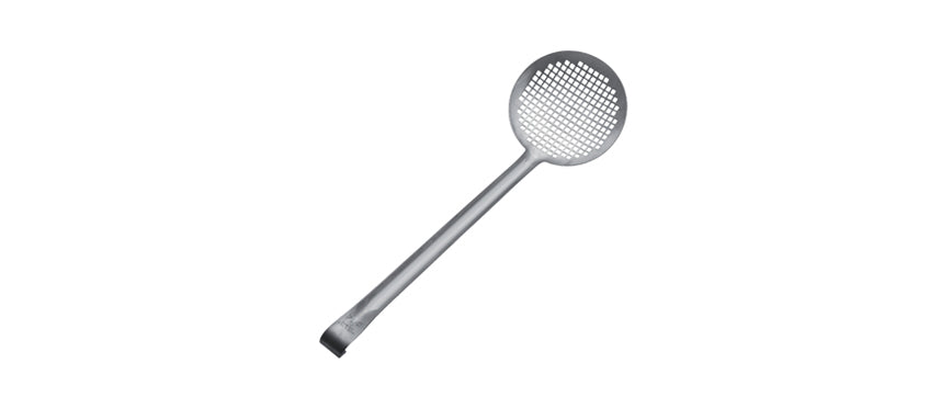 Schiumarola rete inox Ø cm 11 manico 31,5