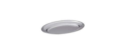 Vassoio ovale inox 40x27 18/10 cm 40x27