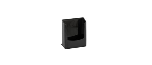 Portatovaglioli plastica nero cm 9,5 h 12,7
