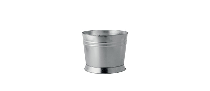 Supporto metallo per distributore bevande inox Ø cm 23,5 h 19,5 (utilizzabile anche come secchiello ghiaccio)