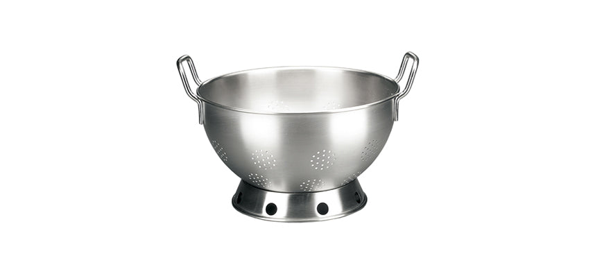 Colapasta con base 2 manici inox Ø cm 40