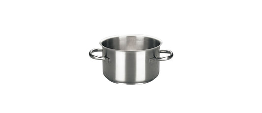 Casseruola inox alta 2 manici Ø cm 18 h 10,8 lt 2,7
