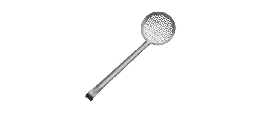 Schiumarola rete inox Ø cm 14 manico 36