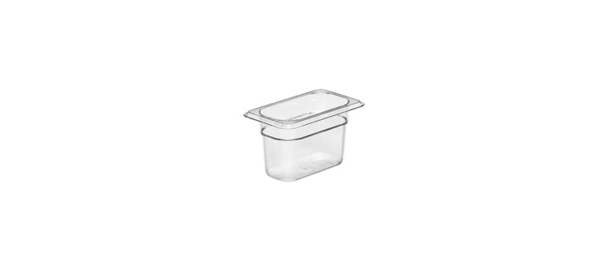Vasca GN 1/9 cm 17,5x11 h 10 lt 0,9