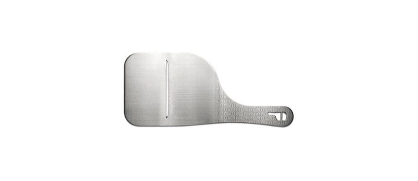 Taglia tartufi xfetta lama liscia inox cm 25x11