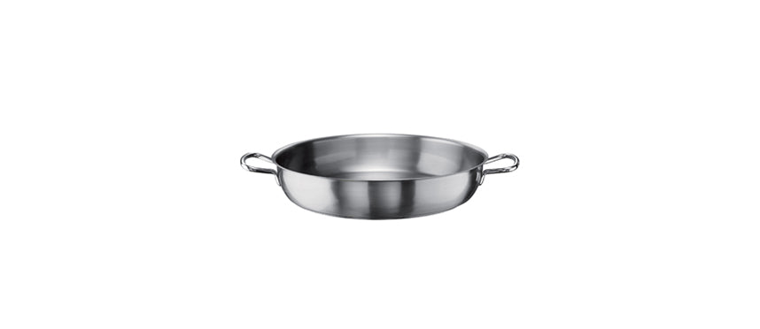 Tegame tender inox 2 manici Ø cm 36 h 6