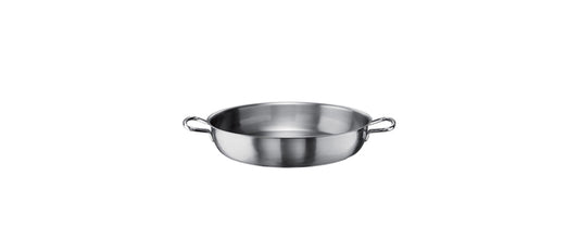 Tegame tender inox 2 manici Ø cm 36 h 6