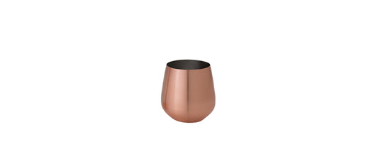 Bicchiere Mercury rame spazzolato cl 54 h 9,9 Ø cm 7,8