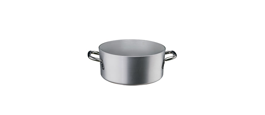 Casseruola bassa 2 manici impilabile Tender Alu Ø cm 28 h 9 lt 5,2