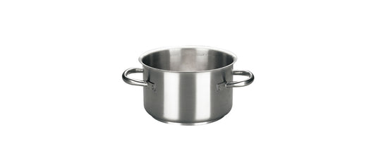 Casseruola inox alta 2 manici Ø cm 32 h 19,5 lt 15,7