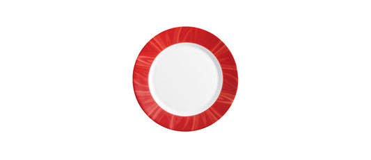 Piatto piano careware natura rosso Ø cm 23,5