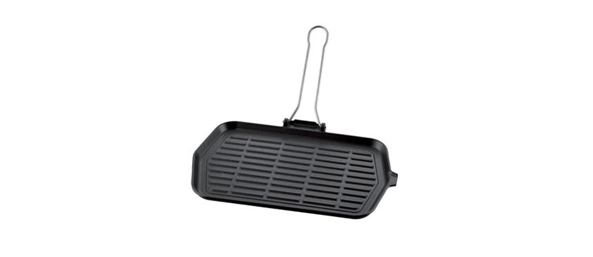 Bistecchiera con manico pieghevole Dietella cm 36x28