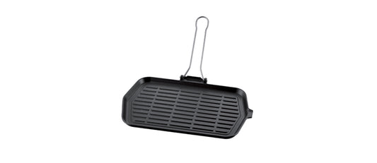 Bistecchiera con manico pieghevole Dietella cm 36x28