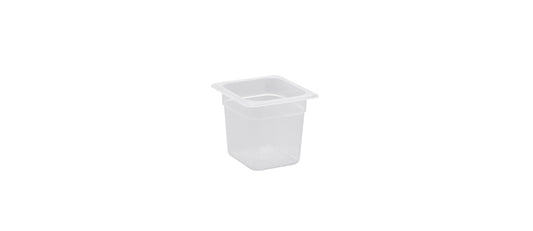 Vasca GN 1/6 in polipropilene cm 17,5X16,5 h 15 lt 2,3