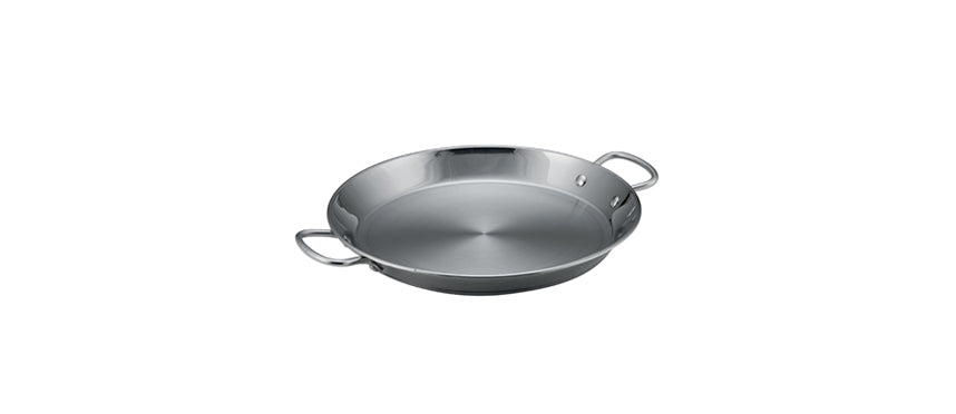 Paellera ad induzione inox Ø cm 32 fondo Ø cm 18
