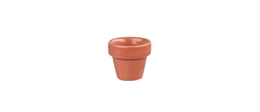 Secchiello Bit on the Side arancio cl 5,7 cm 5,5x5,8