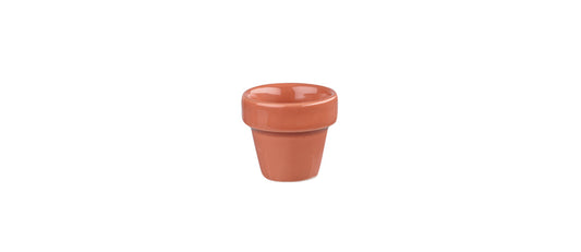 Secchiello Bit on the Side arancio cl 5,7 cm 5,5x5,8