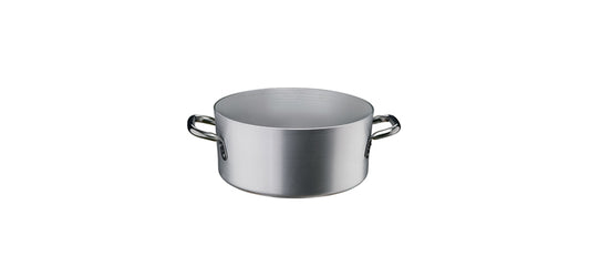 Casseruola bassa 2 manici impilabile Tender Alu Ø cm 40 h 13 lt 15,5