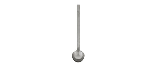 Cucchiaione chiuso inox cm 10x7 manico 37
