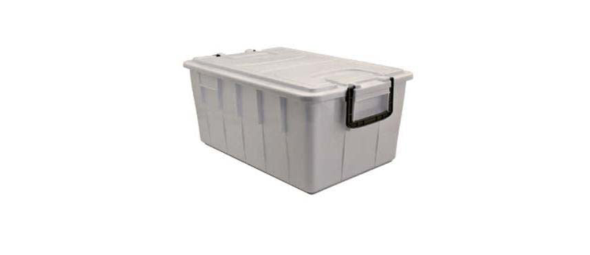 Cassetta con coperchio lt 40 cm 38x58 h 25,6