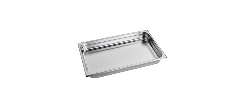 Vasca inox GN 1/1 cm 53x32,5 h 6,5 lt 9