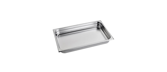 Vasca inox GN 1/1 cm 53x32,5 h 6,5 lt 9
