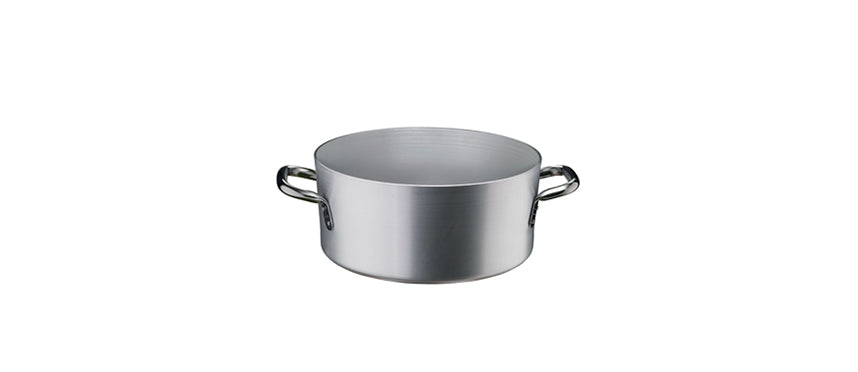 casseruola bassa 2 manici impilabile Tender Alu Ø cm 36 h 12 lt 11,5