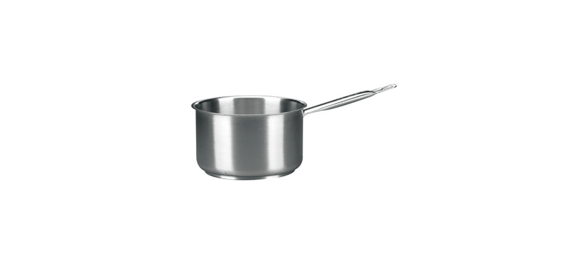 Casseruola inox alta 1 manico Ø cm 14 h 8 lt 1,2