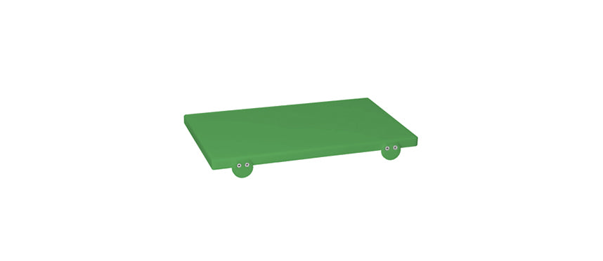 Tagliere cm 60x40 h 2 verde con battente