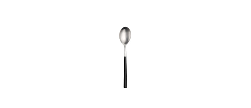 cucchiaino caffè Hive nero opaco forgiato finitura satinata acciaio inox 18/10