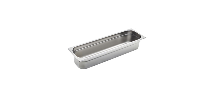 Vasca inox GN 2/4 cm 53x16,2 h 10 lt 5,6
