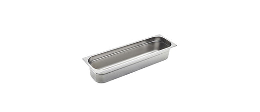 Vasca inox GN 2/4 cm 53x16,2 h 10 lt 5,6