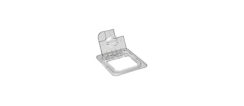 Coperchio con cerniera e foro GN 1/6